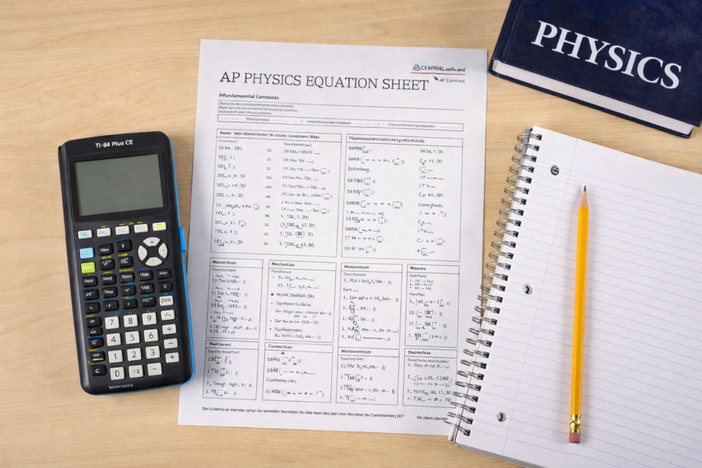 ap physics equation sheet