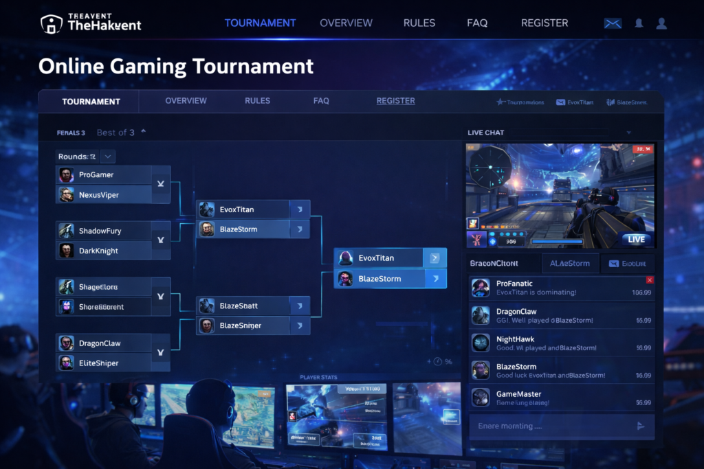 online gaming event thehakevent