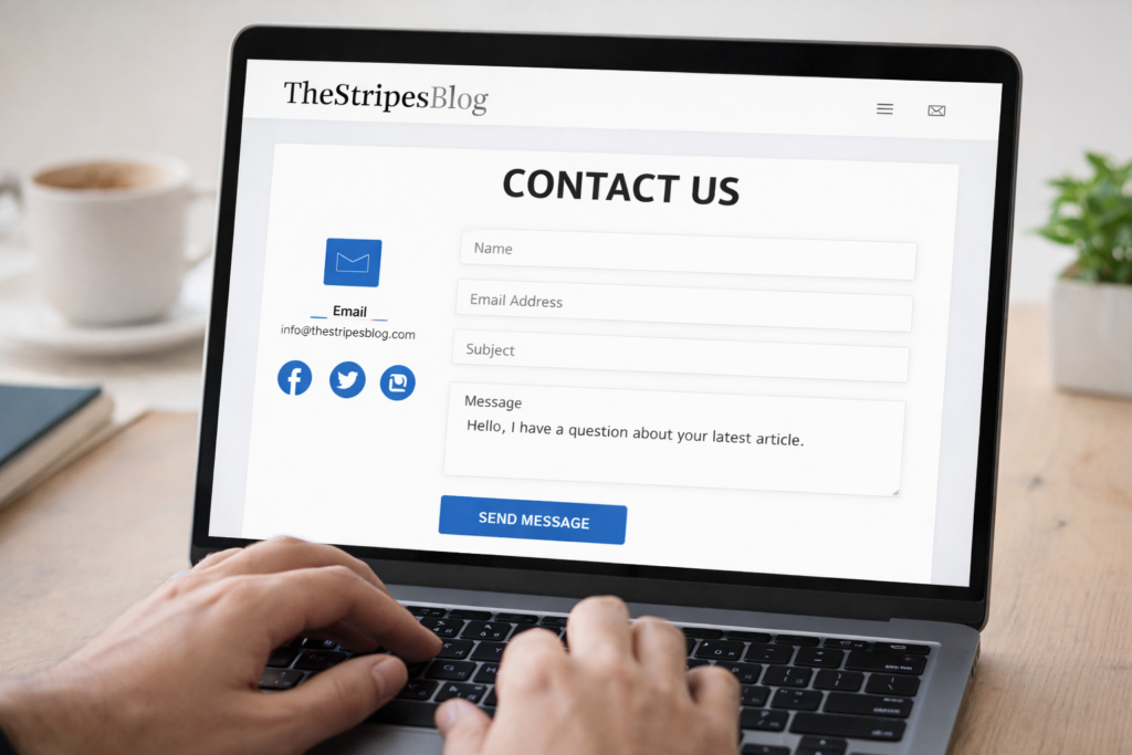 thestripesblog contact fisher