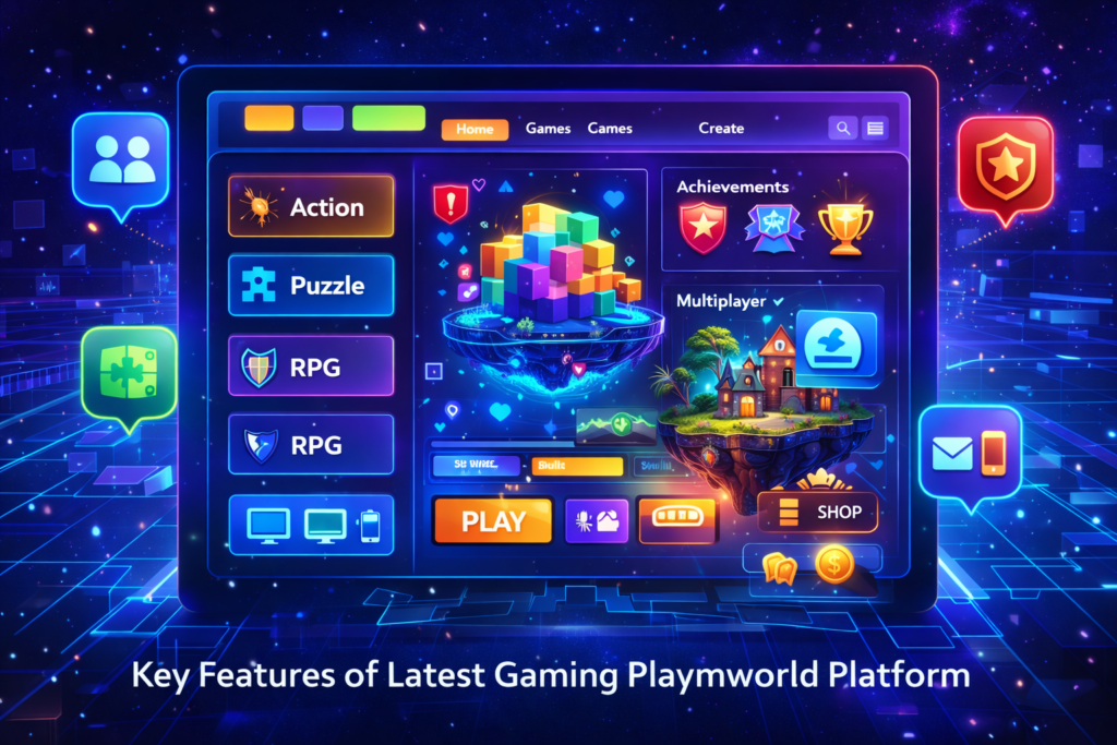 latest gaming playmyworld