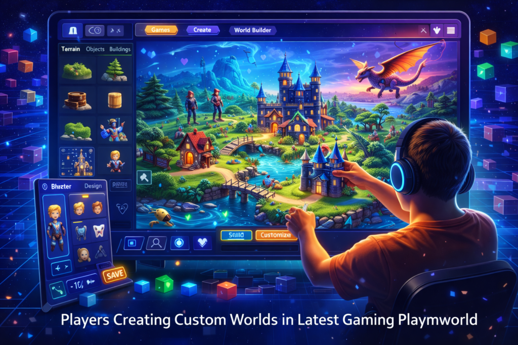 latest gaming playmyworld