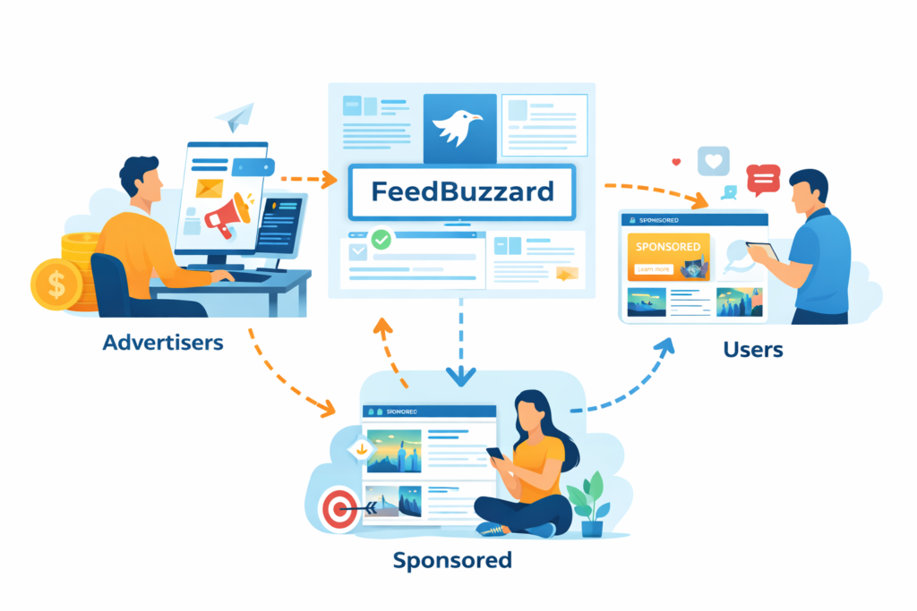 advertising feedbuzzard