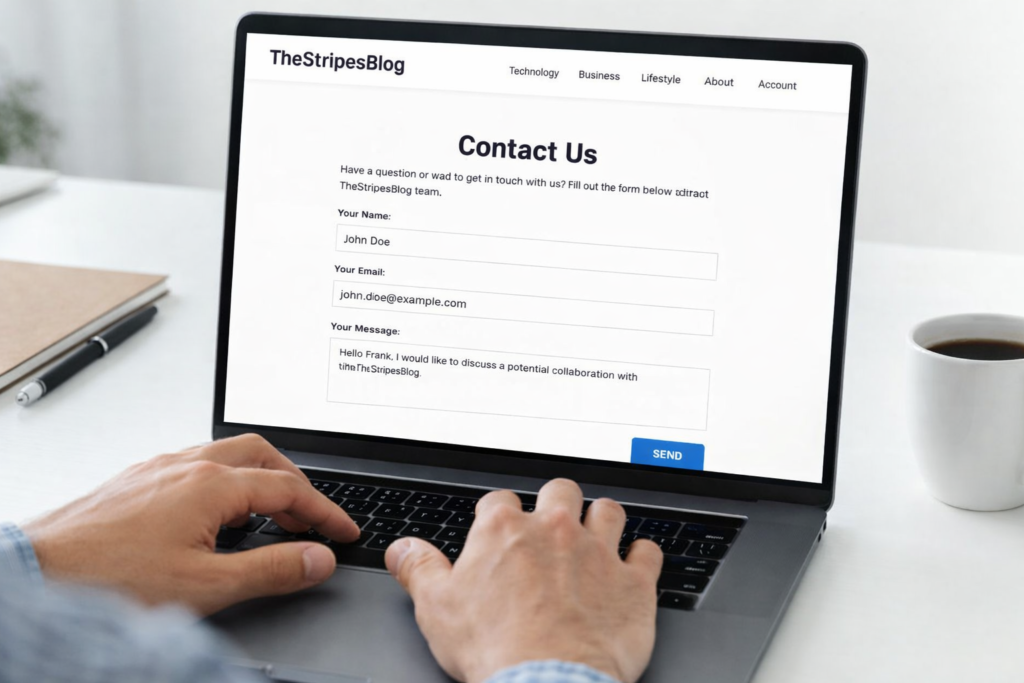 thestripesblog contact frank