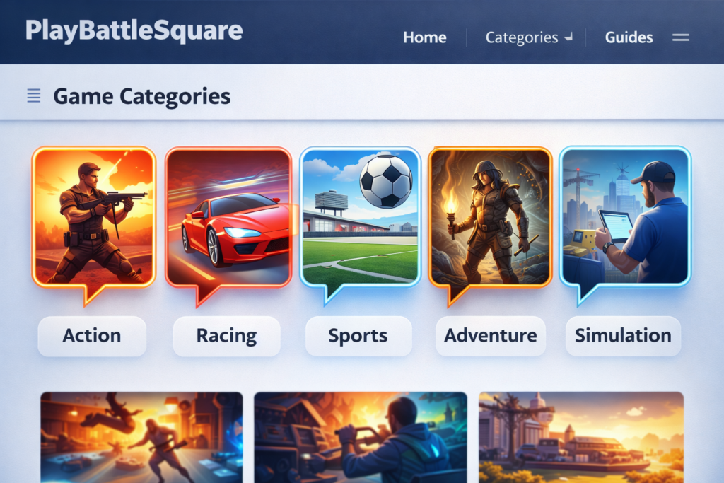 playing games on blog playbattlesquare