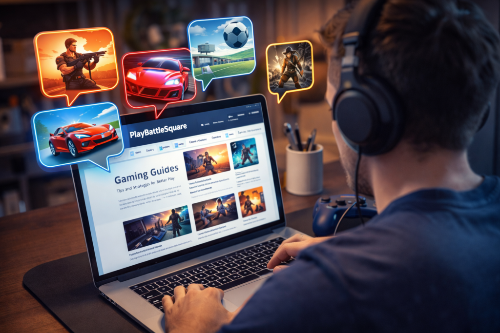 Playing Games on Blog PlayBattleSquare: The New Way to Enjoy Online Games playing games on blog playbattlesquare