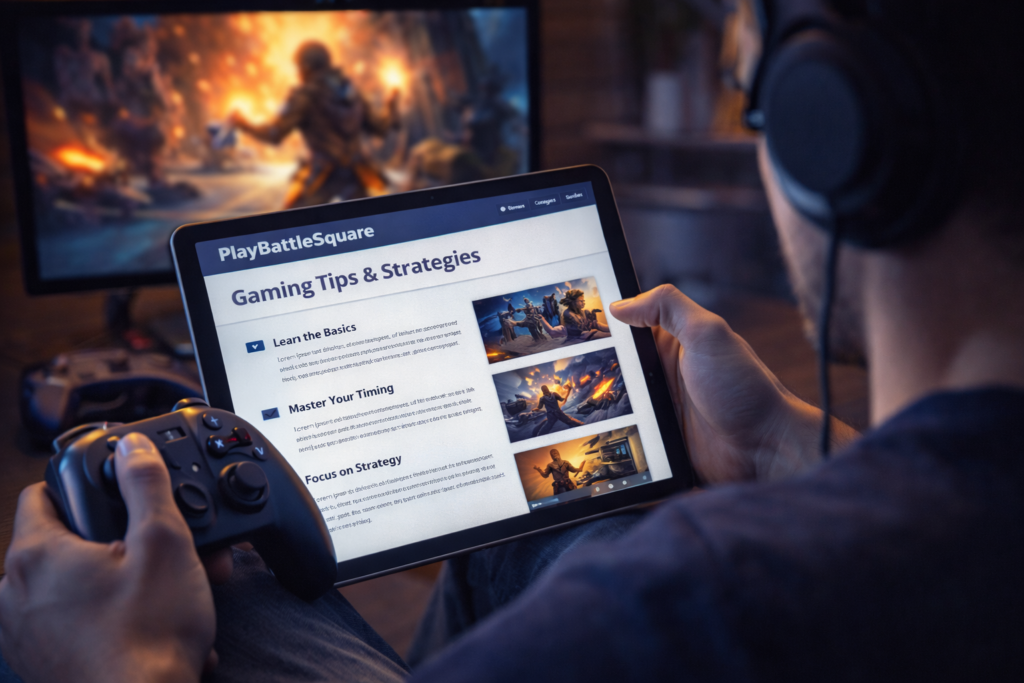 playing games on blog playbattlesquare